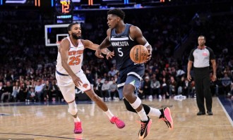 季前赛-爱德华兹17分兰德尔16分均空砍 尼克斯加时擒狼