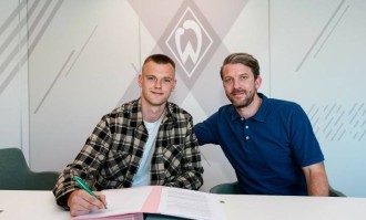 官方：不莱梅租借23岁阿森纳门将卡尔-海因，租期1年